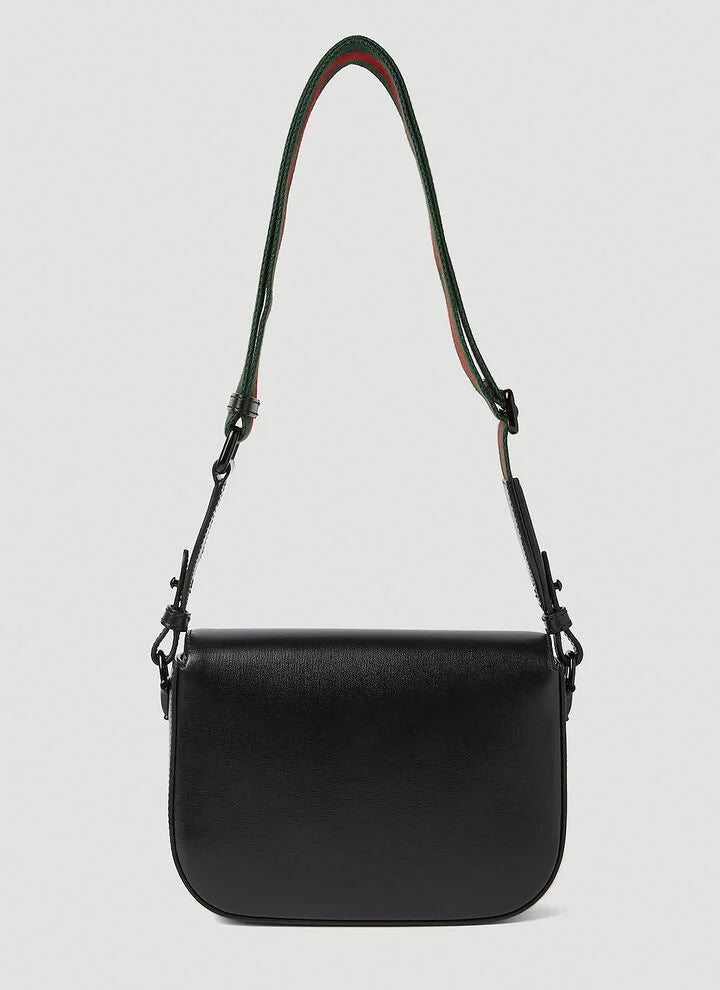 Bolsa Gucci Horsebit 1955 Mini All Black