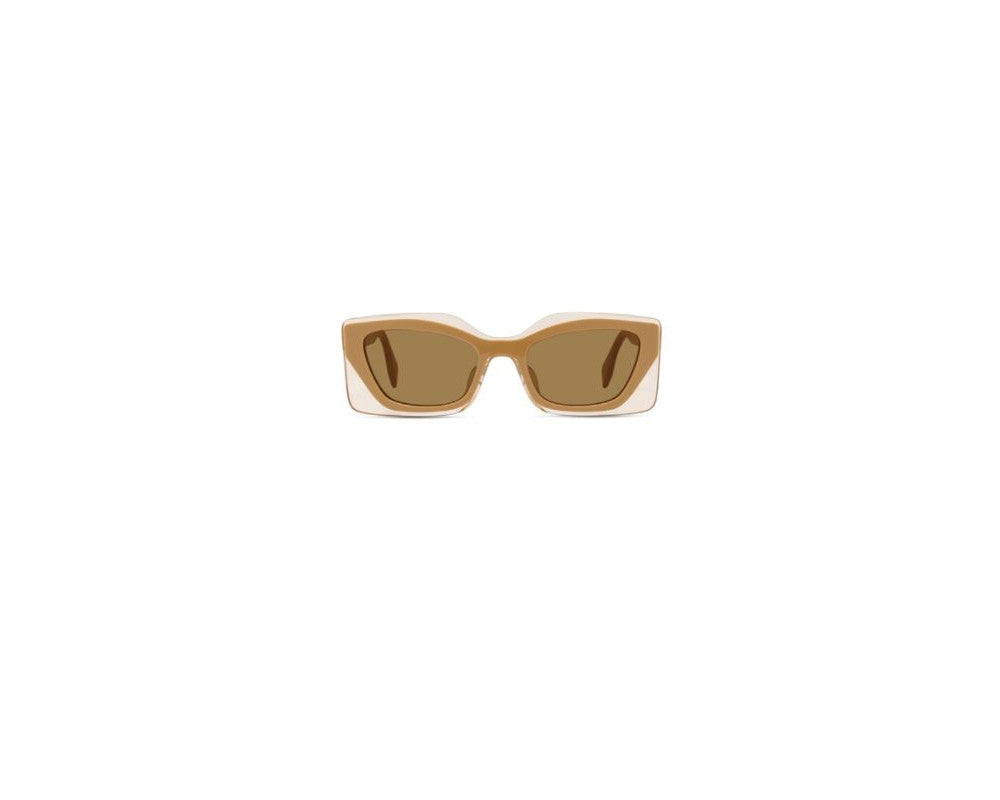 Óculos de sol Fendi Bege