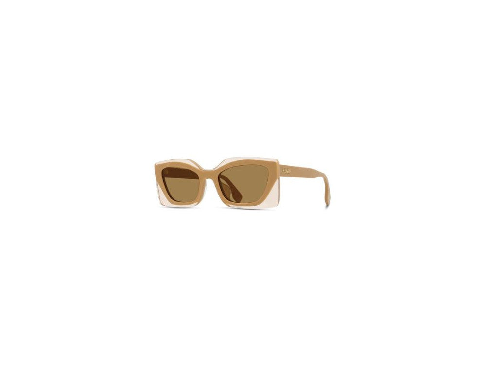 Óculos de sol Fendi Bege