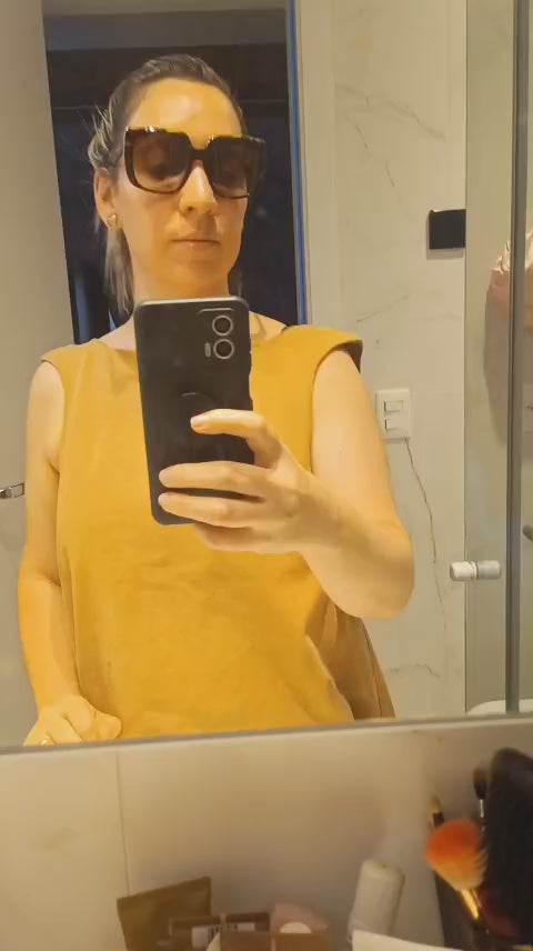 Óculos D&G Quadrado Tartaruga Marrom